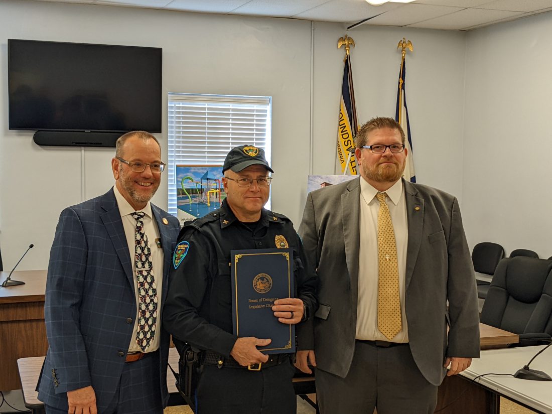 Moundsville’s Mitchell Recognized For Career in Law Enforcement News